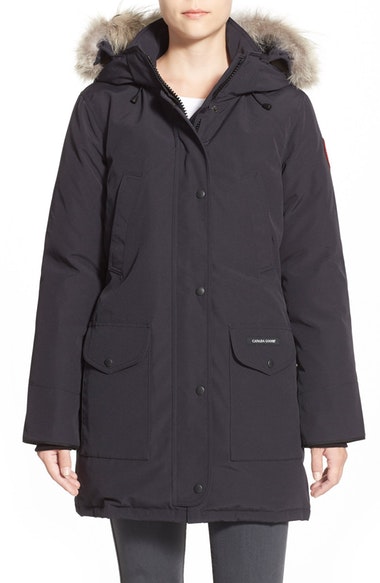 canada goose trillium fur trim parka