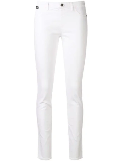 Love Moschino Skinny Jeans In White