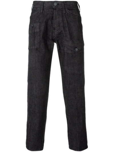 Emporio Armani Slim-fit Jeans In Black