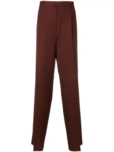 Oamc Wide Leg Trousers - Red