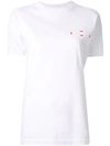 Dion Lee Double Code T-shirt  In White