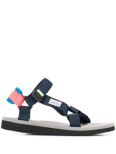 Suicoke Depa-cab Technical Sandals In Blue