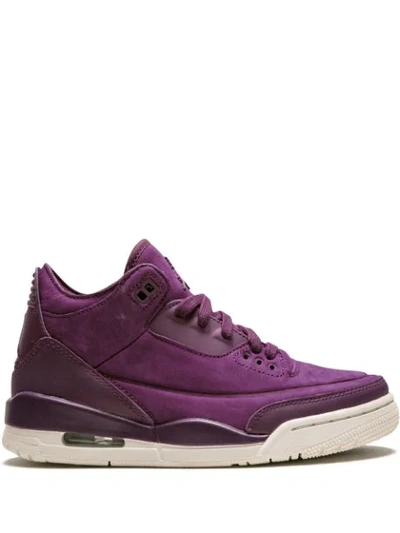 Jordan Air  3 Retro Bordeaux In Purple