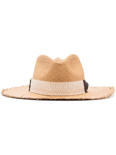 Nick Fouquet Melisande Woven-straw Hat In Neutrals
