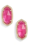 Kendra Scott Ellie Earrings In Gold Azalea Illusion