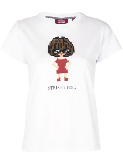 Mostly Heard Rarely Seen 8-bit Glossy T-shirt In White