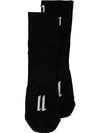 11 By Boris Bidjan Saberi Knitted Logo Socks - Black