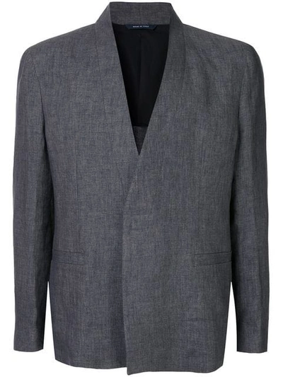 Sartorial Monk Plain Jacket In Grey