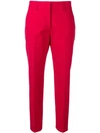 Piazza Sempione Tailored Trousers In Red