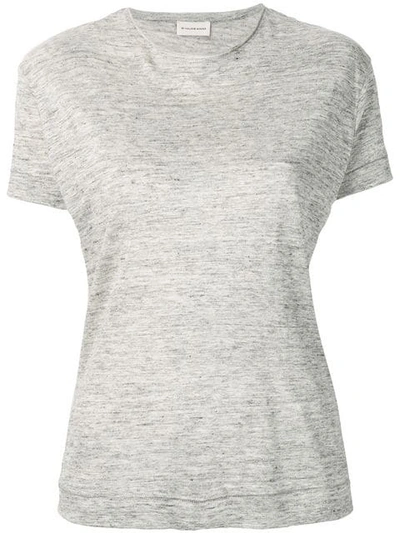 By Malene Birger Simple T-shirt - Grey