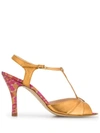 Lenora Maia Sandals In Metallic