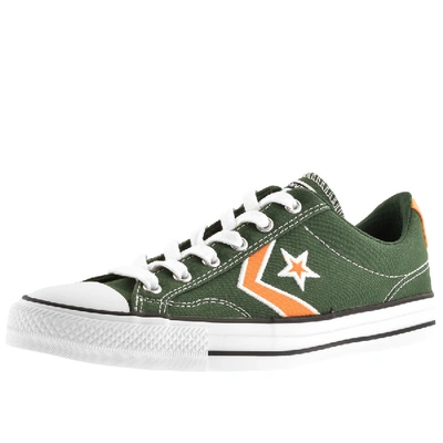 Converse Star Player Ox Trainers Green | ModeSens