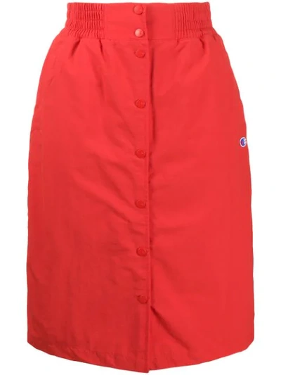 Champion Straight Fit Skirt - Red