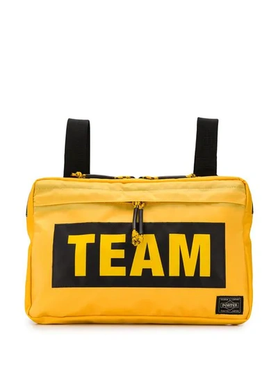 Neighborhood Team Pouch Bag - Yellow