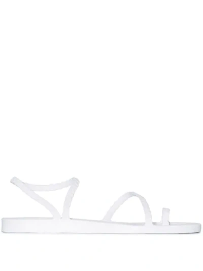 Ancient Greek Sandals Eleftheria Sandals - White In White