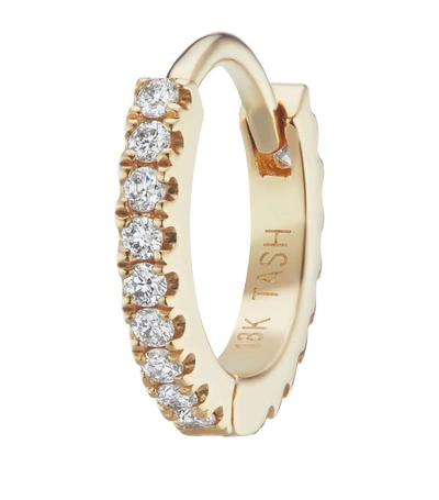 Maria Tash 6.5mm Diamond Eternity Ring Ye In Gold