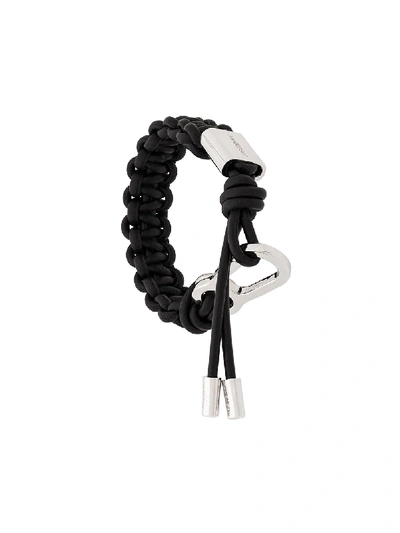 Ambush Logo Woven Bracelet - Black