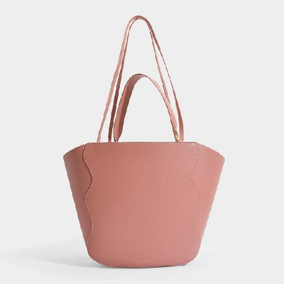 Mansur Gavriel Ocean Tote Bag In Beige