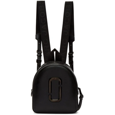 Marc Jacobs Pack Shot Leather Backpack In White