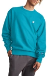 Champion Reverse Weave Sweatshirt In Tidal Wave