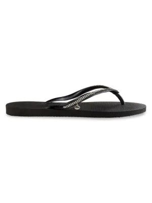 black havaianas flip flops