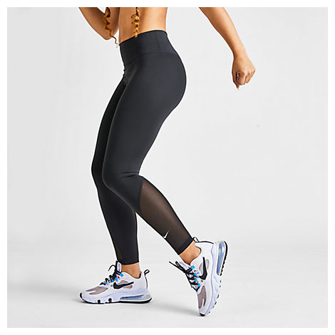 black ankle leggings
