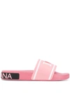 Dolce & Gabbana 'saint Barthes' Pantoletten - Rosa In Pink