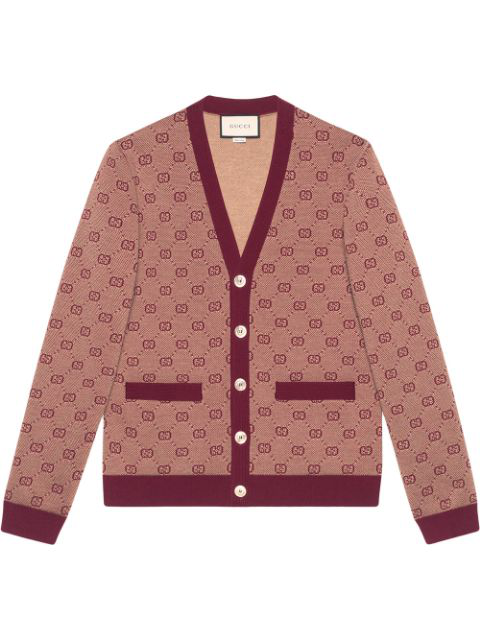 gucci cherry cardigan
