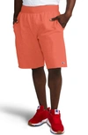 Champion Reverse Weave Shorts In Groovy Papaya
