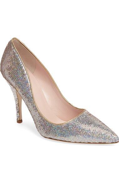 kate spade licorice pump
