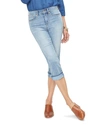 Nydj Petites Marilyn Cropped Straight-leg Jeans In Cano