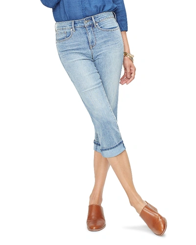 Nydj Petites Marilyn Cropped Straight-leg Jeans In Cano In Cano
