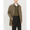 John Smedley Blenheim V-neck Wool Jumper In Khaki