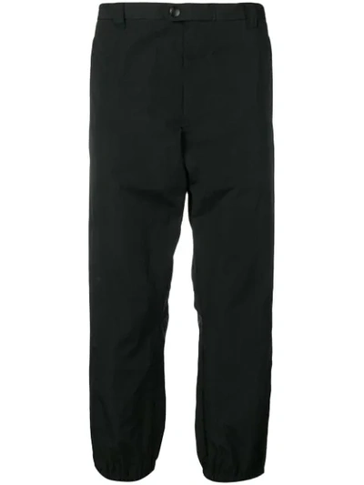Prada Straight-leg Trousers In Black