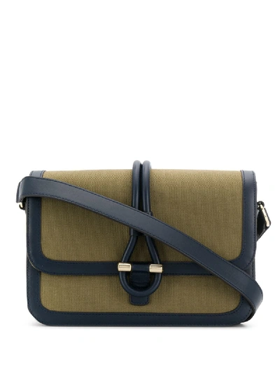 Tila March Romy Messenger Canvas Bag In Green