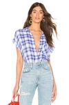 Rails Whitney Button Down Top In White Coast