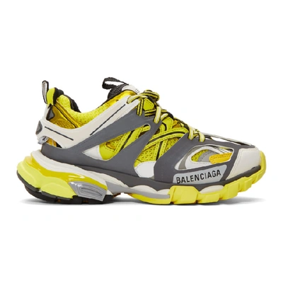 Balenciaga Track Low-top Trainers In Yellow