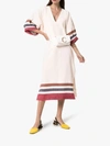 Three Graces Livietta Striped Dress In Cappa Stripe