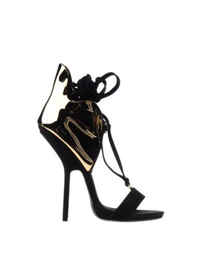 Giuseppe Zanotti Sandals In Black