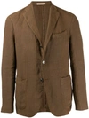 Boglioli Single-breast Blazer - Brown