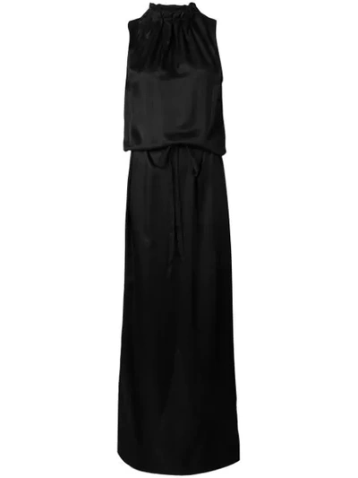 Ann Demeulemeester Reversed Shirt Dress In Black