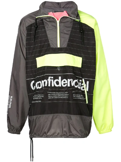 Marcelo Burlon County Of Milan Confidencial Windbreaker - Multi Multi In Multi Multi