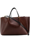 Valentino Garavani Garavani Medium Vlogo Escape Bag In Brown