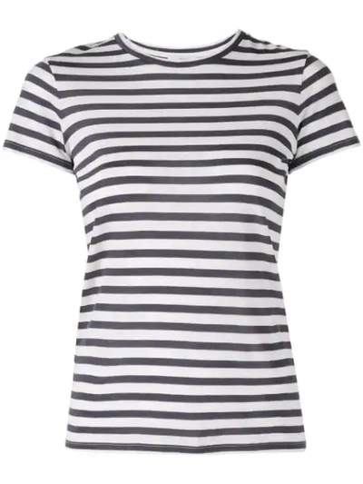 Vince Striped T In Grey