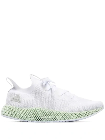 Adidas Originals Adidas White Alphaedge 4d Trainers