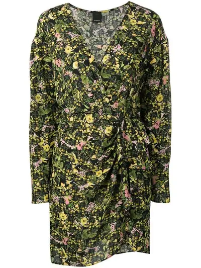 Pinko Floral Day Dress - Green