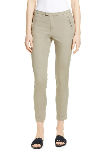 Atm Anthony Thomas Melillo Enzyme Wash Slim Pants In Faded Sage