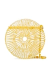 Cult Gaia Acrylic Luna Crossbody Yellow Quartz