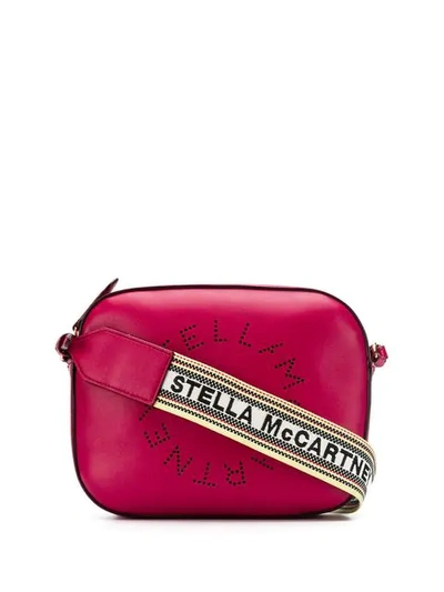 Stella Mccartney Perforated Logo Crossbody Bag - Pink