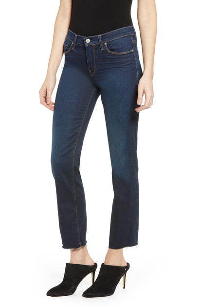 hudson nico straight leg jeans